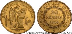 20 francs or Génie, IIe République 1848 Paris F.528/1 SUP 