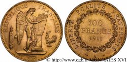 100 francs génie, tranche inscrite en relief liberté égalité fraternité 1911 Paris F.553/5