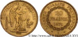20 francs génie, Troisième république 1871 Paris F.533/1 SUP 