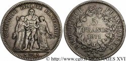 5 francs Hercule 1871 Bordeaux F.334/5