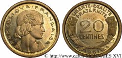 Essai du concours de 20 centimes par Cochet 1961 Paris Fk.232  MS 