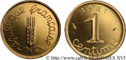 Piéfort or de 1 centime Épi 1981 Pessac F.106/38P