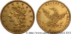 UNITED STATES OF AMERICA 5 dollars or (Half Eagle)  Liberté sans turban” 1835 Philadelphie