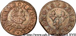 PRINCIPAUTY OF CHATEAU-REGNAULT - FRANCOIS OF BOURBON-CONTI Double tournois, type 12 XF