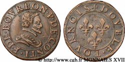 PRINCIPAUTÉ DE CHÂTEAU-REGNAULT - FRANÇOIS DE BOURBON-CONTI Double tournois, type 18