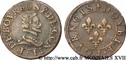 PRINCIPAUTY OF CHATEAU-REGNAULT - FRANCOIS OF BOURBON-CONTI Double tournois, type 18