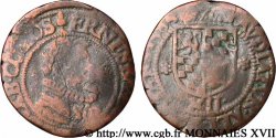 LIÈGE - ÉVÊCHÉ DE LIÈGE - ERNEST DE BAVIÈRE Brûlé de 12 sols ou demi-aidant 1584 Liège F