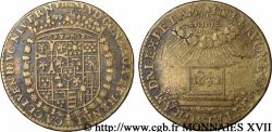 ARDENNES - DUCHÉ DU RETHÉLOIS - LOUIS DE GONZAGUE ET HENRIETTE DE CLÈVES Jeton de la fondation pour le mariage des “Filles-Madame” TTB