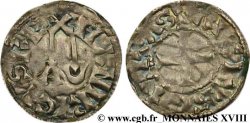 HENRY I Denier parisis, 1er type c. 1040-1060 Paris XF