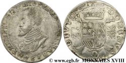 PAYS-BAS ESPAGNOLS - DUCHÉ DE BRABANT - PHILIPPE II D ESPAGNE Écu philippe ou daldre philippus 1561 Anvers