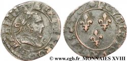 HENRI III Double tournois, type d’Amiens 1589 Amiens
