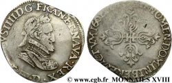 HENRI IV LE GRAND Demi-franc, type de Lyon 1601 Lyon