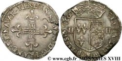 HENRY IV Quart d&nbsp;écu de Navarre 1600 Saint-Palais MBC