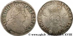 LOUIS XIV &nbsp;THE SUN KING&nbsp; Demi-écu aux insignes 1702 Paris BC