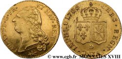 LOUIS XVI Double louis d’or dit  aux écus accolés  1786 Lyon