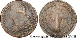 LOUIS XVI (MONARQUE CONSTITUTIONNEL)  2 sols dit  au faisceau , type FRANÇOIS 1792 Perpignan