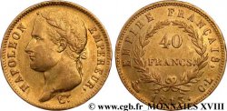 40 francs or Napoléon tête laurée, Empire français 1813 Gênes F.541/12 TTB 