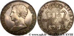 20 reales  1809 Madrid VG.2066  XF 