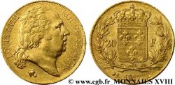 20 francs or Louis XVIII, tête nue 1817 Bayonne F.519/7 TTB 