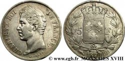 5 francs Charles X, 2e type 1829 Strasbourg F.311/29