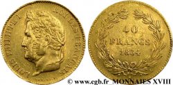 40 francs or Louis-Philippe 1834 Bayonne F.546/7 TTB 