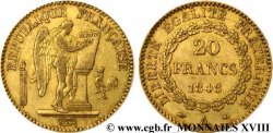 20 francs or Génie, IIe République 1848 Paris F.528/1 XF 