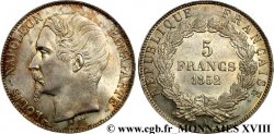 5 francs Louis-Napoléon 1852 Paris F.329/1