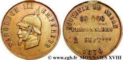 SATIRIQUES - GUERRE DE 1870 ET BATAILLE DE SEDAN Médaille satirique