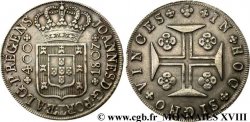 PORTUGAL - ROYAUME DU PORTUGAL - JEAN VI LE CLÉMENT 400 reis 1807 Lisbonne TTB 
