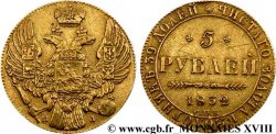 RUSSIA - NICOLA I 5 roubles or 1832 Saint-Pétersbourg