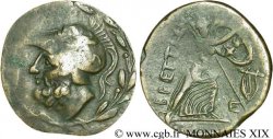 BRUTTIUM - BRUTTII Unité de bronze, (MB, Æ 27)