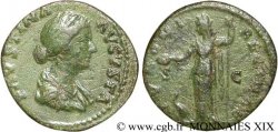 FAUSTINA MINOR Moyen bronze, dupondius ou as, (MB, Æ 26)