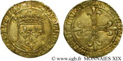 LOUIS XII  Écu d&nbsp;or au soleil 25/04/1498 Bayonne VF
