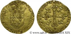 FRANCIS I Écu d or au soleil, 5e type 21/07/1519 Toulouse XF