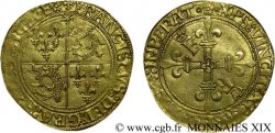 FRANÇOIS IER LE RESTAURATEUR DES LETTRES Écu d&nbsp;or au soleil du Dauphiné, 2e type 21/07/1519 Grenoble