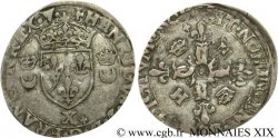 HENRI II Douzain aux croissants 1550 Villefranche-de-Rouergue