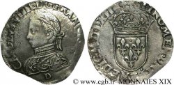CHARLES IX Teston, 6e type 1562 Lyon