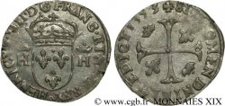 HENRI IV LE GRAND Douzain aux deux H couronnées, 3e type 1593 Clermont-Ferrand