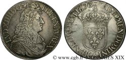 LOUIS XIV &nbsp;THE SUN KING&nbsp; Écu à la cravate, 1er type 1673 Paris SS
