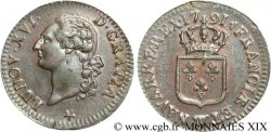 LOUIS XVI (MONARQUE CONSTITUTIONNEL)  Sol dit “à l&nbsp;écu” 1791 Lille TTB+