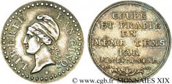 Essai de un centime, procédé de Gengembre 1797 Paris Maz.383  VZ 