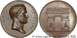 PREMIER EMPIRE Médaille Br 52, l’Arc de triomphe SUP