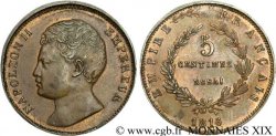 5 centimes, essai en bronze 1816  VG.2413  SUP 