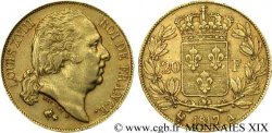 20 francs or Louis XVIII, tête nue 1817 Paris F.519/5 TTB 