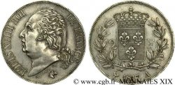 2 francs Louis XVIII 1817 Paris F.257/8 VZ 