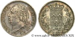 1/2 franc Louis XVIII 1817 Paris F.179/9