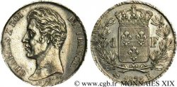 1 franc Charles X 1825 Bordeaux F.207/7 TTB 