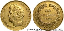 40 francs or Louis-Philippe 1831 Paris F.546/1