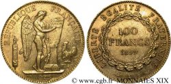 100 francs génie, tranche inscrite en relief Dieu protège la France 1899 Paris F.552/12