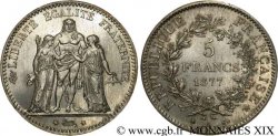 5 francs Hercule 1877 Paris F.334/19 SPL 